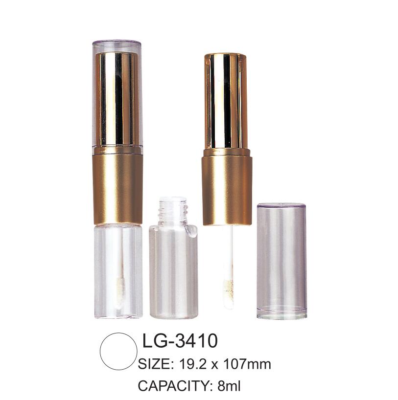 Caja de brillo de labios de doble cabeza LG-3410