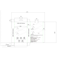 ABS Plastic 3,5 "harde schijfkast