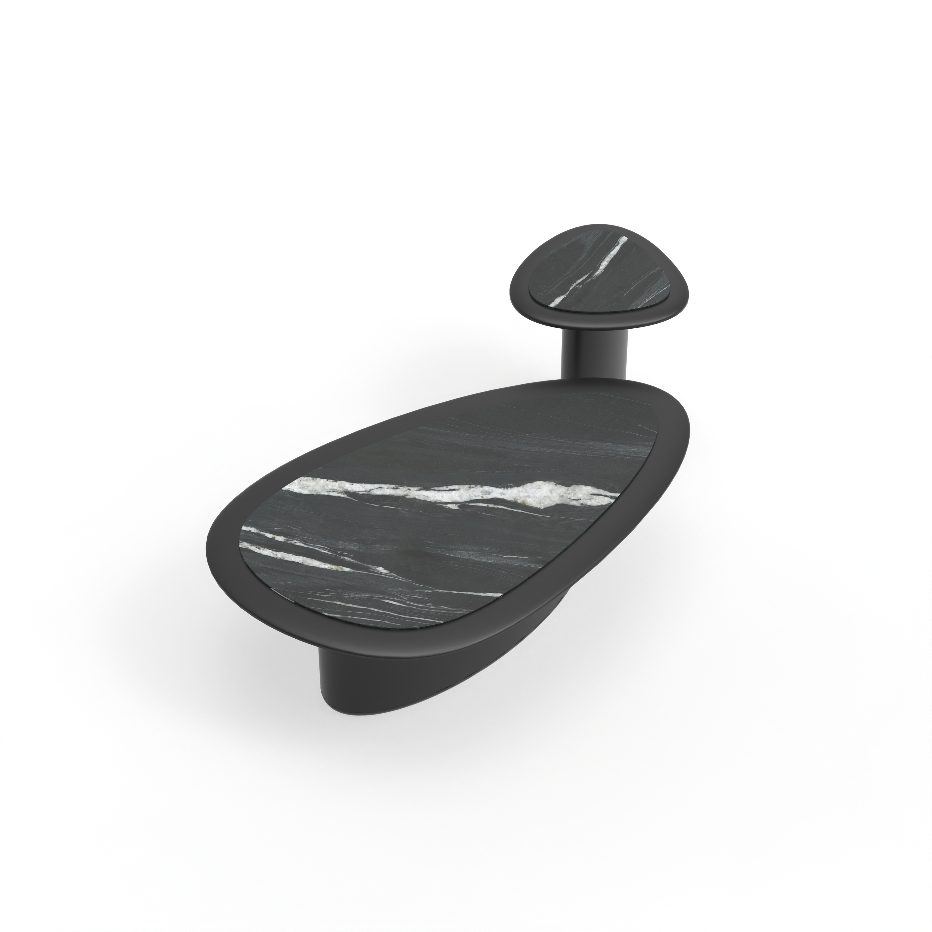 Stone Top Coffee Table