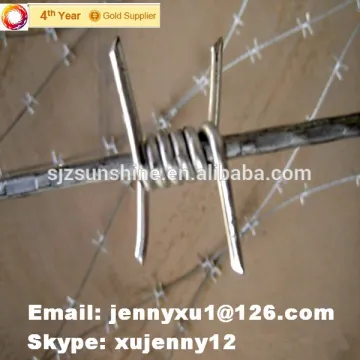 Galvanized Barbed Iron Wire with IOWA type