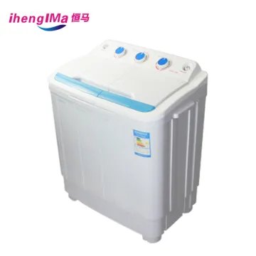 Semi-automatic mini twin tub washing machine