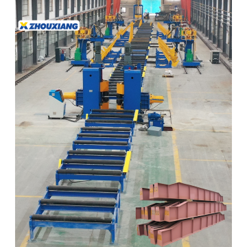 Construction Structure Steel Profiles H Beam Production Line