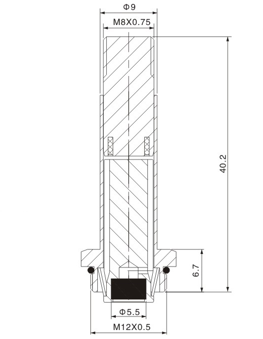 Dimension of BAPC209027029 Armature Assembly: