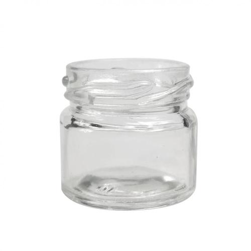 Plastic Storage Bottles Small Metal Lids Storage Food Glass Jars Packaging Factory