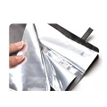 Aluminum foil coffee bag with wire tin