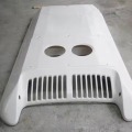 Plastic shell for air conditioning