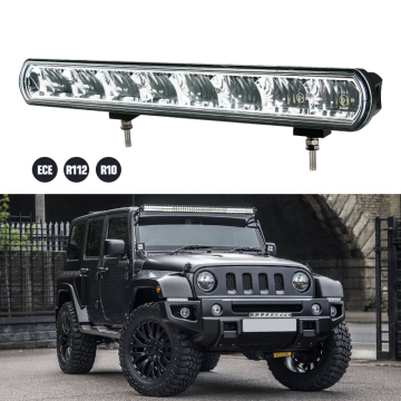 14 Inch 6500K LED Aluminum Waterproof Light Bar for Cars, Trucks, and SUVs