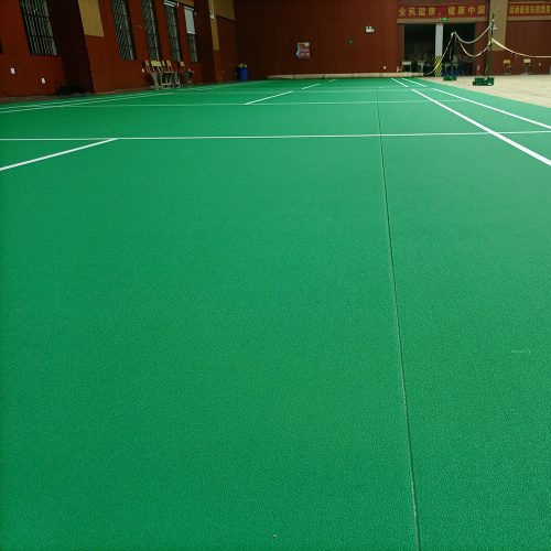 pavimentazione sportiva per campi da badminton in PVC per interni