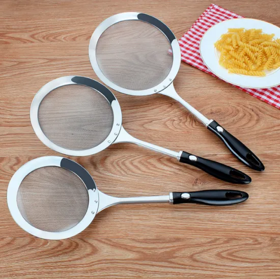 Stainless Steel Strainer Strainer With Handle