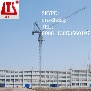 6t luffing tower crane QTD80(5013)luffing jib crane tower with CE