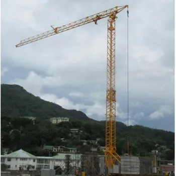 QTK25 Mini Self-Erecting Tower Crane: Remote or Wired Control Options