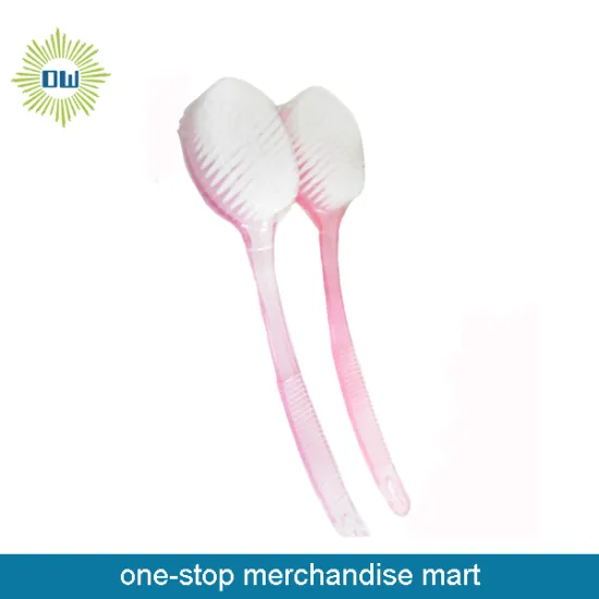 Bathroom Accessary Plastic Long Handle Bath Brush