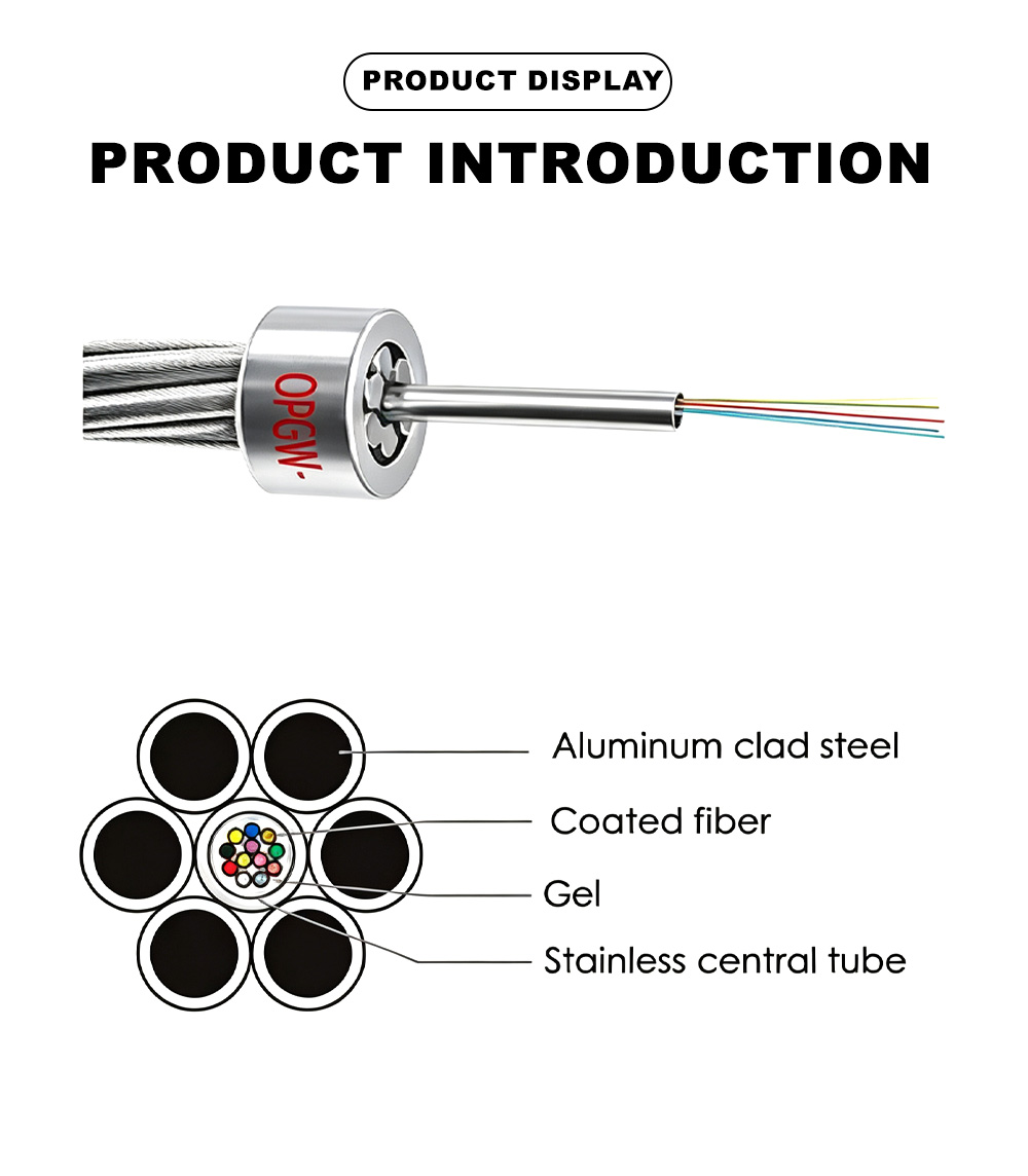 38.Power Optical Cable Central Tube Type OPGW