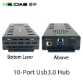 Daten in USB3.0Hub übertragen