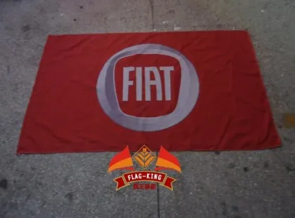Fiat car flag 100% polyester 90*150 CM flag Fiat banner