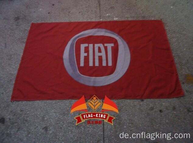 Fiat Autofahne 100% Polyester 90*150 CM Fahne Fiat Banner