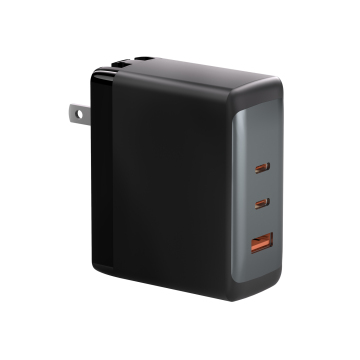 Ultraschlankes 100-W-USB-C-Ladegerät mit 2C+1A-Anschlüssen für MacBook WS-170
