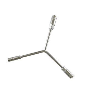High Quality Carbon Steel 3 Way Y Type Spanner Wrench