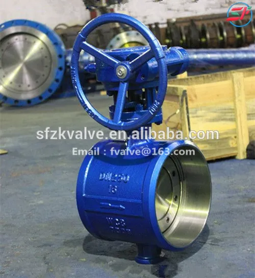 high quality shengfeng Welded butterfly valve