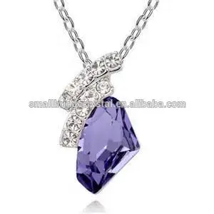crystal pendant necklace