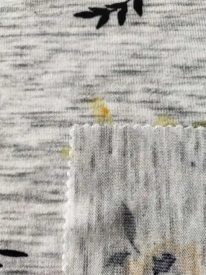 Poly Cotton Span Print Hacchi Jersey