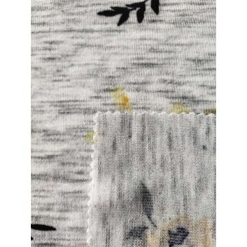 Poly Cotton Span Print Hacchi Jersey