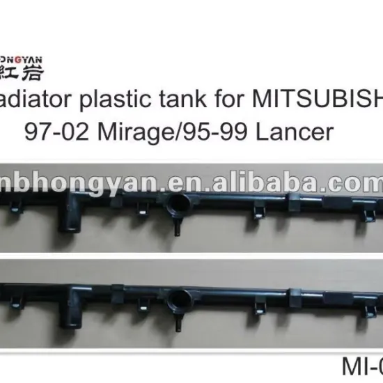 Plastic Tank for Auto Radiator Mitsubishi Mirage 97-02/Lancer 95-99