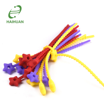 Latest Design Reusable Silicone Twist Kitchen Tools & Rubber Cable Ties: Enhancing Organization and Efficiency