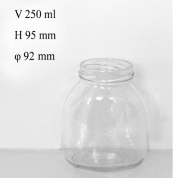 250ml Glass Food Jar