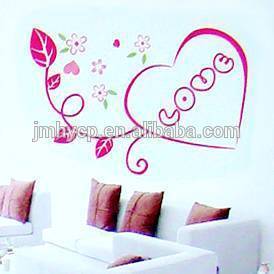 2015 customized best design wholesale large size popular sticker paper