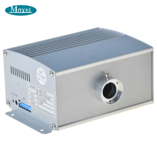 LEE-431DMX RGB White DMX LED Fiber Optic Illuminators