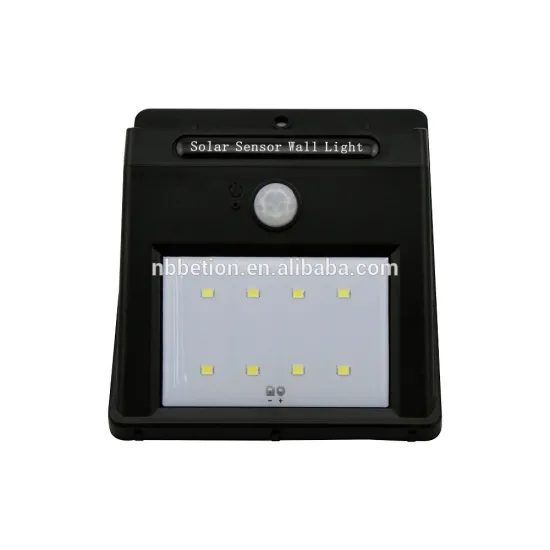 solar motion sensor light 8LED Super Bright Motion Sensor Activated Wall light led solar sensor light