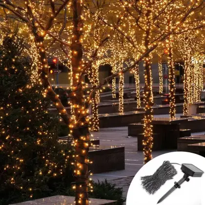Solar LED String Lights