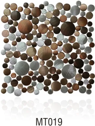 Mosaic tile, Metal mosaic