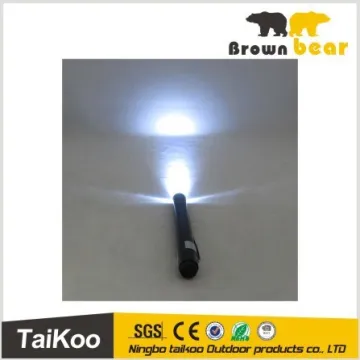 1 LED light flashing ball point pen