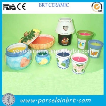 High quality ceramic pot for candle