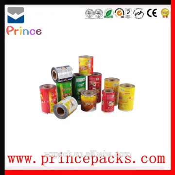 Printed food packaging plastic film roll,laminated film roll,roll film for food packaging