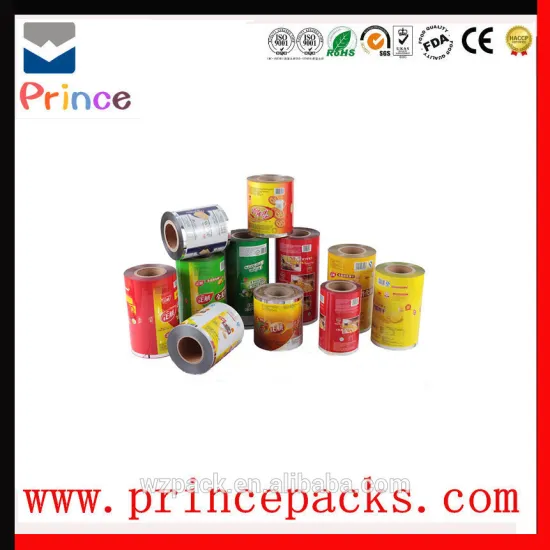 Printed food packaging plastic film roll,laminated film roll,roll film for food packaging