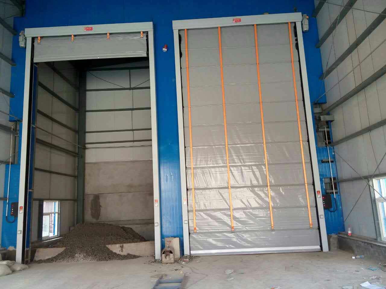 Stacking High Speed Door