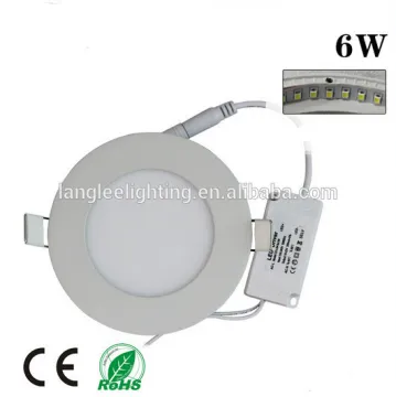 2015 Ultra Thin Panel Light 6W Round Flat Ceiling Lamp