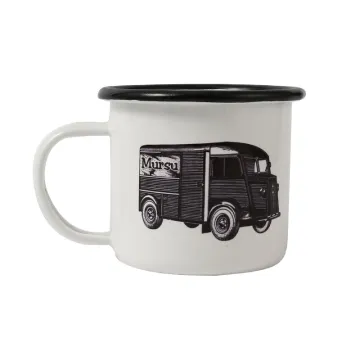 12oz Best Selling Personalized 350ml Travel Cup Cookware Enamel Heat Transfer Cup Mug