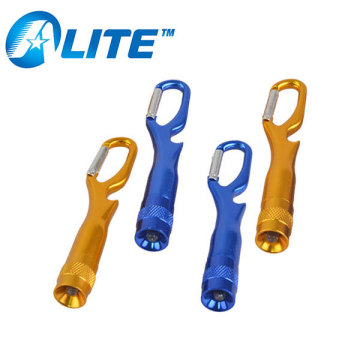 1 LED Metel Aluminum LED Carabiner