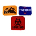 Custom Logo Fabric Embroidered Patches Logo mix Color