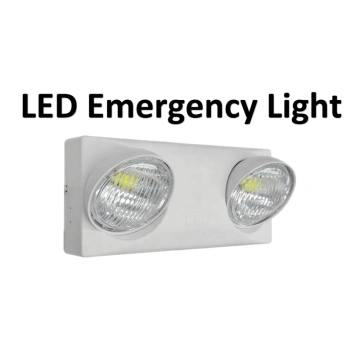 Rechargeable Emergency Lamp, Automatic Twin Spots Emergency Light 220V -  China Emergency Light, LED Emergency Lamp