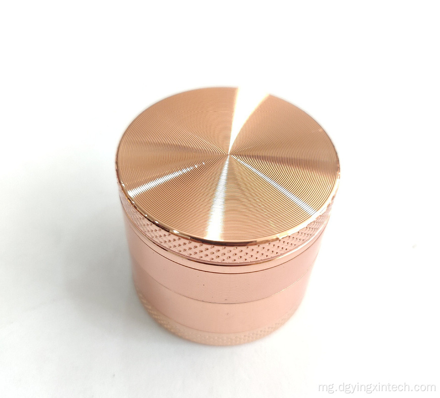 Vidiny tsara Portable Zinc Alloy 4-layer kafe