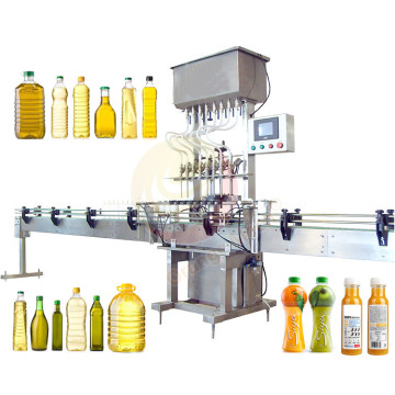 Pengisian botol kecil automatik dan mesin capping untuk cecair seperti sos tomat, madu, dan susu