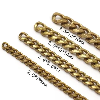 Wholesale High Quality Pure Copper Chain - Rust-Resistant DIY Hardware Accessories