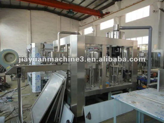 automatic rotary tap water filling machine