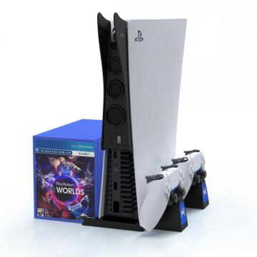 PS5 Stand with Suction Cooling Fan