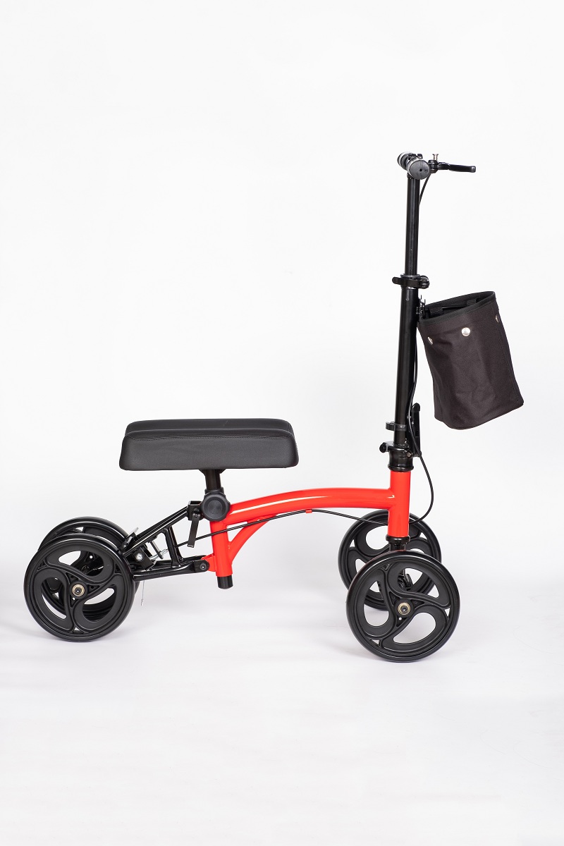 Economy Knee Walker Steerable Medical Scooter Crutch Alternative